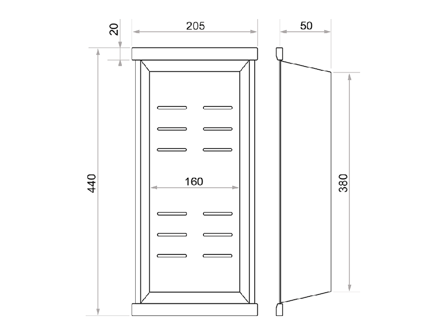 Scurgător din oțel Workstation 440
