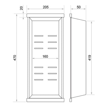 Scurgător din oțel Workstation 470