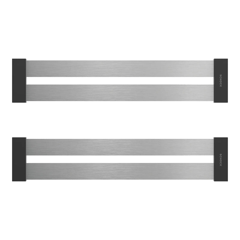 Set suport scurgător Schock inox 392 x 80 x 12 mm