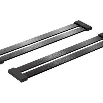 Set suport scurgător Schock inox negru 450 x 80 x 12 mm