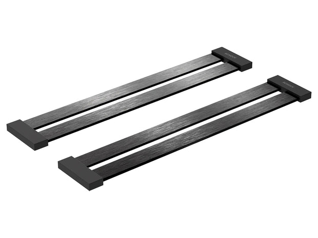 Set suport scurgător Schock inox negru 450 x 80 x 12 mm
