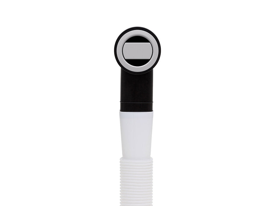 Sifon Save Space + Easy Clean pentru chiuvete sub blat și pe blat Slim compozit, cu 1 cuvă – preaplin rotund
