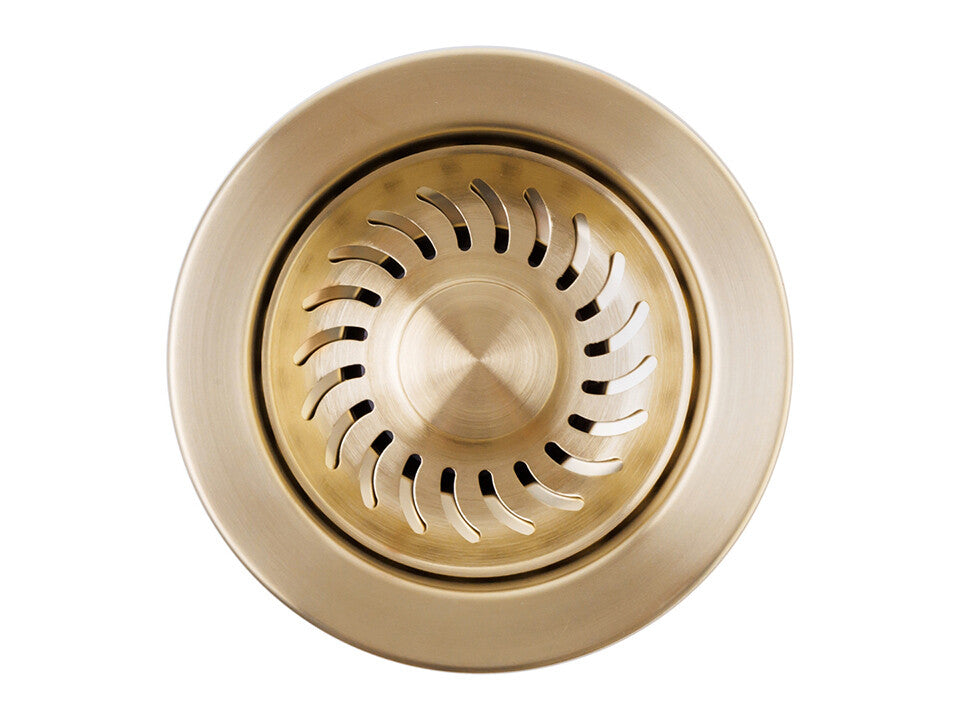 Sifon Save Space + Easy Clean pentru chiuvete sub blat și pe blat Slim cu 1 cuvă – preaplin rotund
