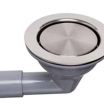 Sifon Save Space cuvă simplă telescopic manual cu mască – preaplin dreptunghiular