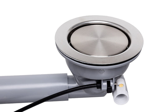 Sifon Save Space cuvă simplă telescopic manual cu mască – preaplin dreptunghiular