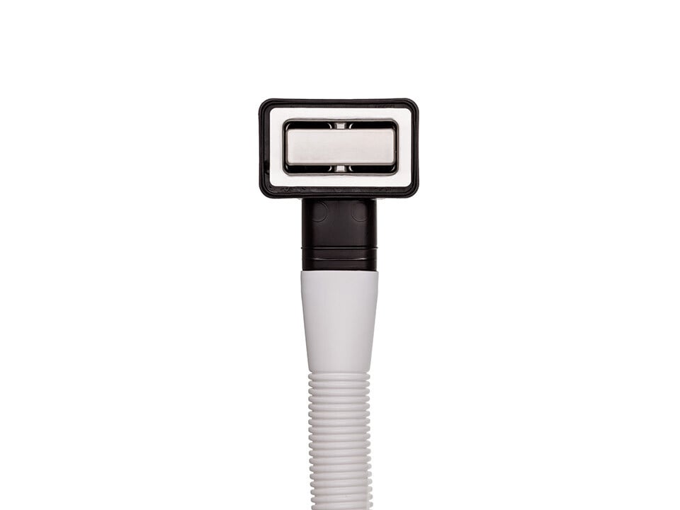 Sifon Save Space cuva simplă telescopic manual – preaplin dreptunghiular