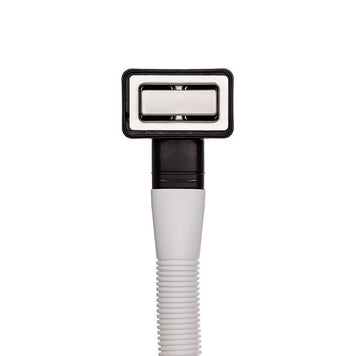 Sifon Save Space două cuve telescopic manual cu mască – preaplin dreptunghiular