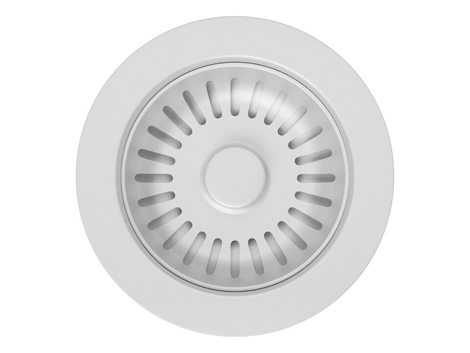 Sifon Save Space + Easy Clean pentru chiuvetă cu o cuvă — automat, preaplin rotund