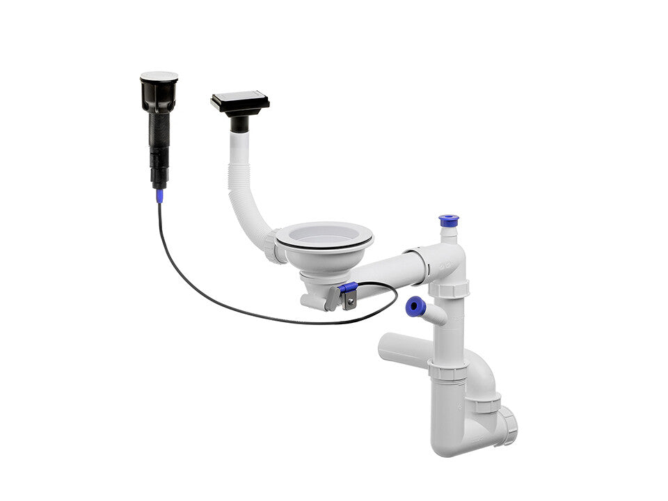 Sifon Save Space + Easy Clean cuva simplă automat - preaplin vertical