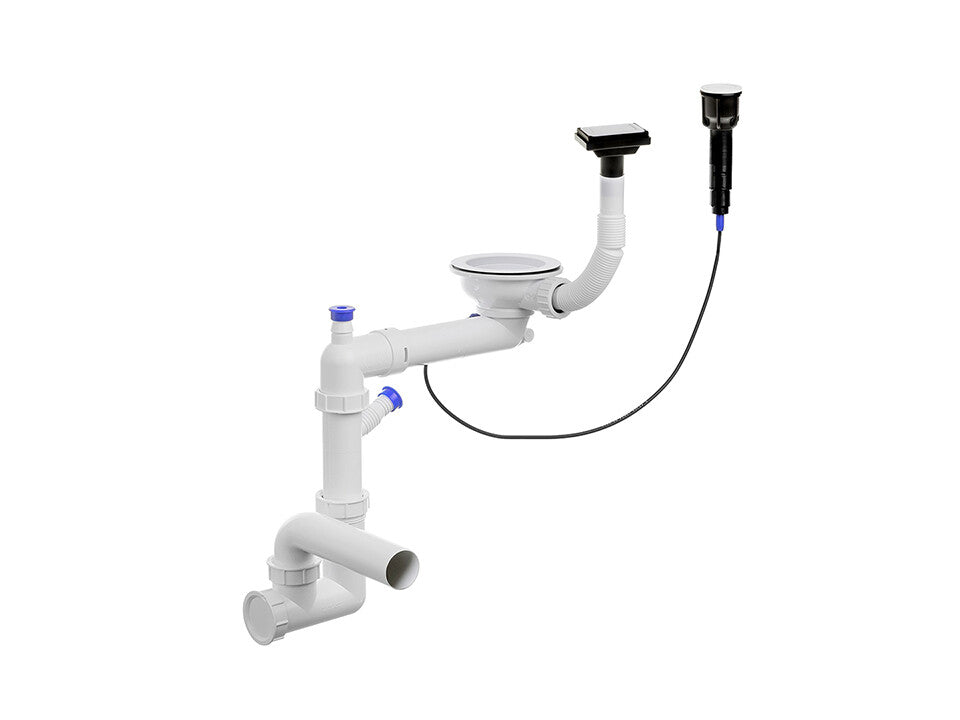 Sifon Save Space + Easy Clean cuva simplă automat - preaplin vertical