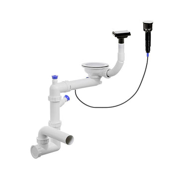 Sifon Save Space + Easy Clean cuva simplă automat - preaplin vertical