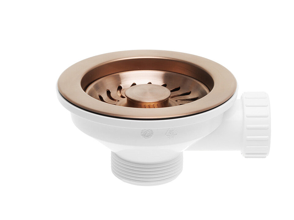 Sifon Save Space + Easy Clean, o cuvă, preaplin vertical, dop manual