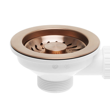 Sifon Save Space + Easy Clean, o cuvă, preaplin vertical, dop manual