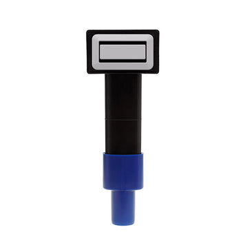 Sifon Save Space + Easy Clean pentru două cuve, automat — cu preaplin dreptunghiular