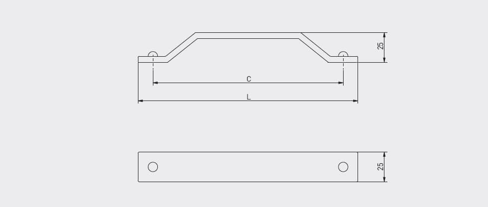 Mâner mobilă STEP – negru mat