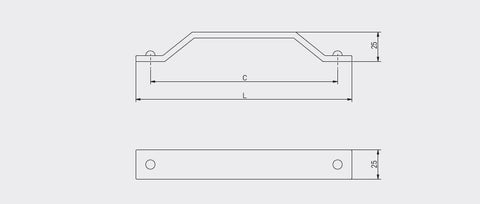 Mâner mobilă STEP – negru mat