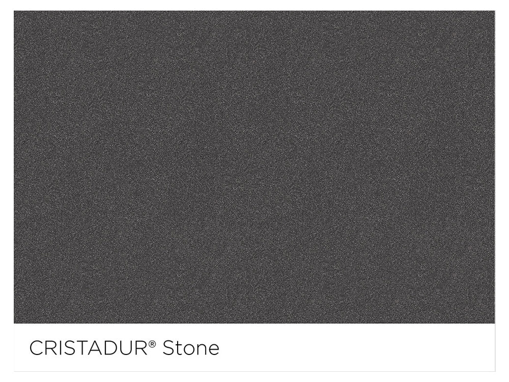 Chiuvetă bucătărie granit compozit Schock Greenwich N-100L Stone 556x456 mm, montaj pe/sub blat, gri piatră