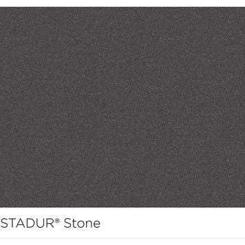 Chiuvetă bucătărie granit compozit Schock Greenwich N-100XL Stone 750x456 mm, montaj pe/sub blat, gri piatră