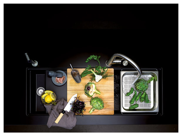 Tavă perforată Schock inox GN 2/3 353 x 324 x 65 mm