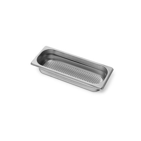 Tavă perforată Schock inox GN 2/8 324 x 130 x 65 mm