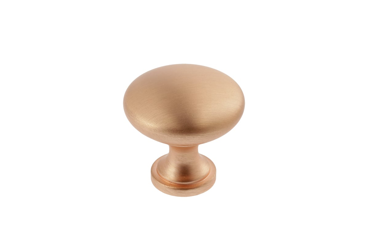 Buton mobilă TERNI 30x29 mm, cupru