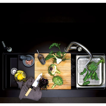 Tocător Schock lemn bambus 395 x 370 x 20 mm