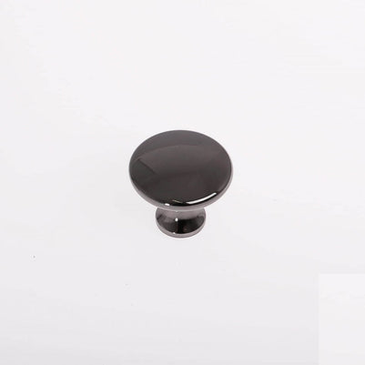 Buton mobilă UDINE 29x25 mm, negru lucios