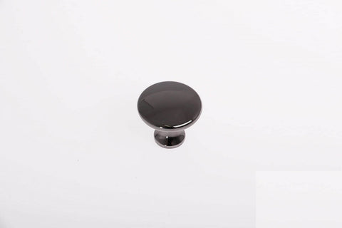Buton mobilă UDINE 29x25 mm, negru lucios